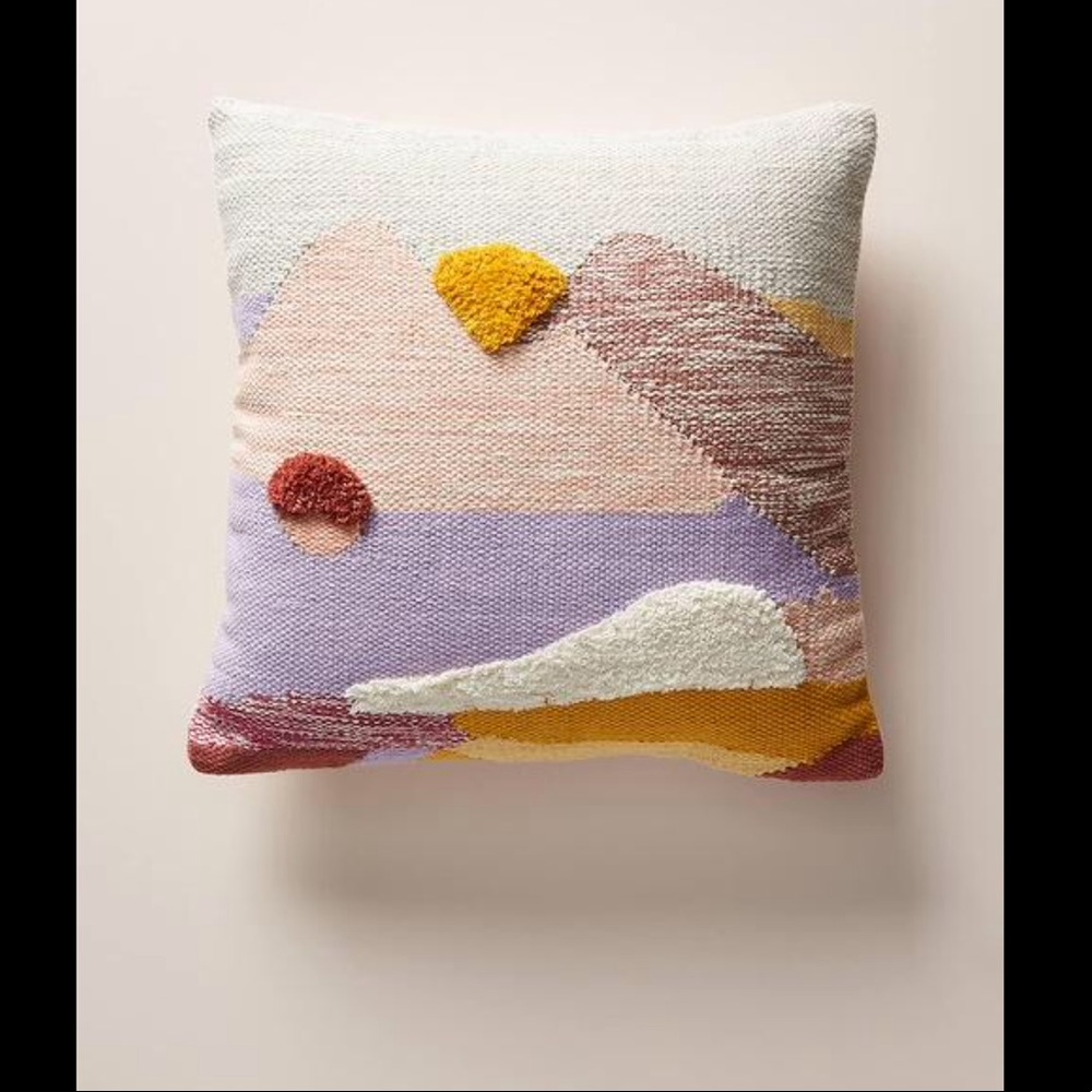 Anthropologie Tufted Mairava Pillow